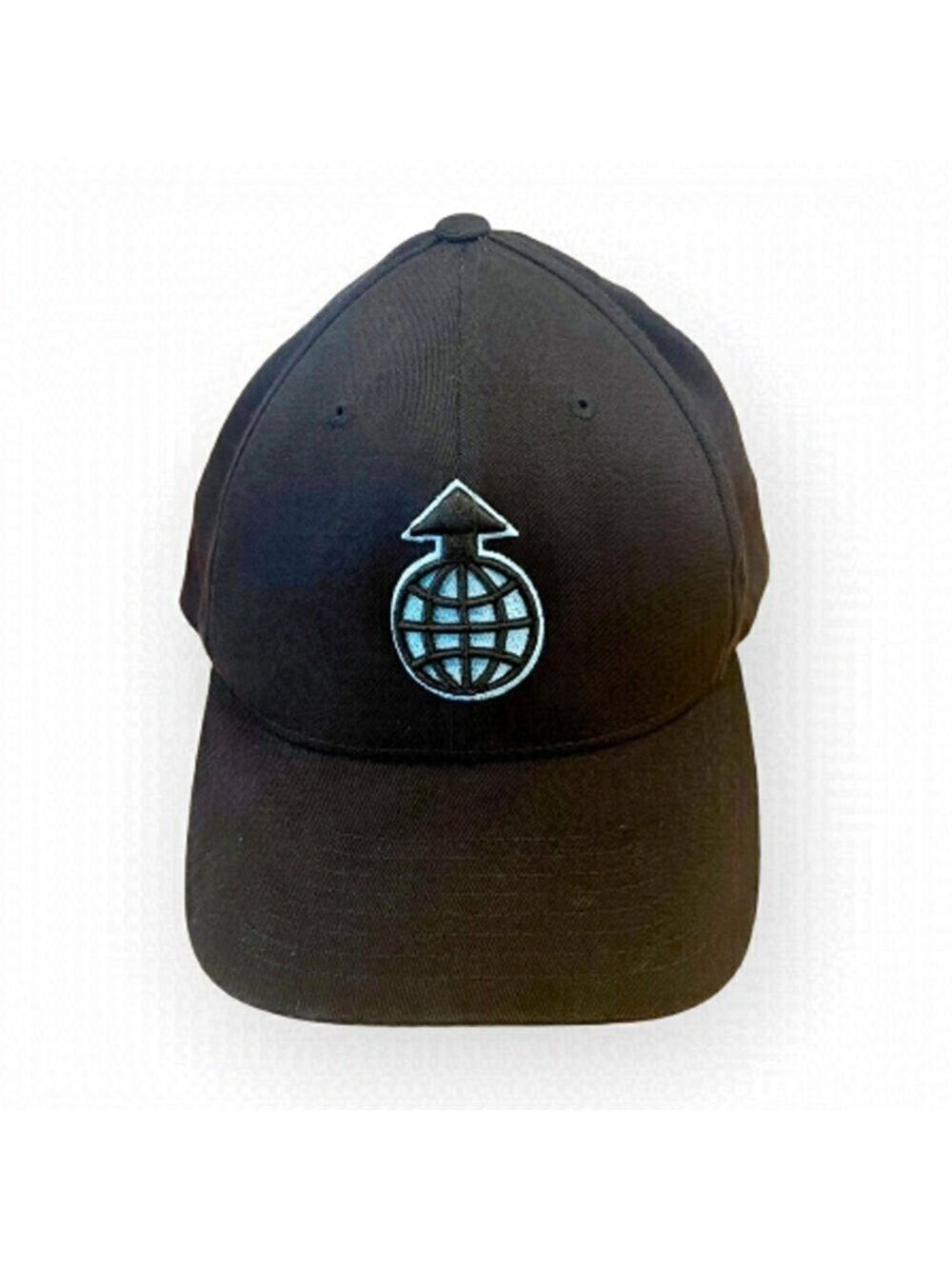 BLACK flex fit ball cap